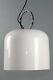 HARVEY GUZZINI Rare XL White Acrylic Pendant Lamp ALVISE by L. MASSONI Italy 70s