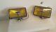 Lights fog light Carello Pa Pf Yellow With Light Bulbs Wired Ready A Mounting