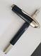 RARE Black with Stainless Steel Trim Visconti Firenze Pericle 2001 Fountain Pen